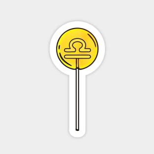 Libra Lollipop Sticker